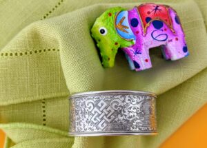 Endless Knot Dragon Cuff