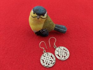 Himalayan Eternity Circle Earrings