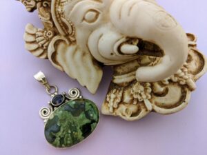 Green Agate Pendant