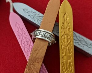 Sterling silver spinning ring